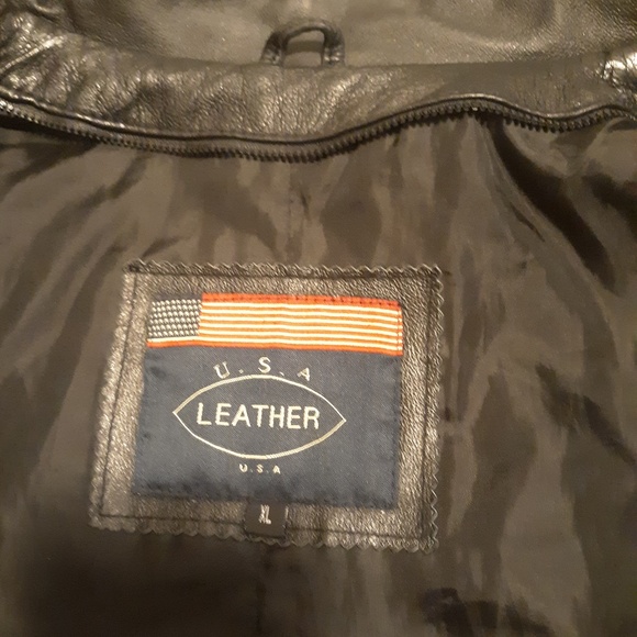 !!! ORIGINAL  LEATHER JACKET  !!! - Picture 4 of 8